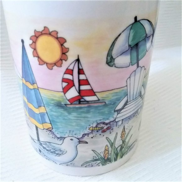 VTG Coffee Mug Tea Ft. Meyers Beach Florida Vacation souvenir Gift Tea Beverage - Picture 2 of 5